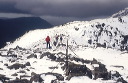 towards Red Pike in snow